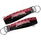 Pirate & Dots Key-chain - Metal and Nylon - Front and Back