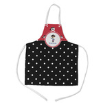 Pirate & Dots Kid's Apron - Medium (Personalized)