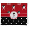 Pirate & Dots Kitchen Towel - Poly Cotton - Folded Half