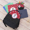 Pirate & Dots Large Backpack - Black - With Stuff