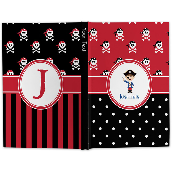 Pirate & Dots Large Hard Cover Journal - Apvl