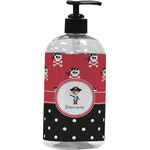 Pirate & Dots Plastic Soap / Lotion Dispenser (Personalized)