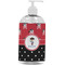 Pirate & Dots Plastic Soap / Lotion Dispenser (16 oz - Large - White) (Personalized)