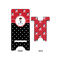 Pirate & Dots Large Phone Stand - Front & Back