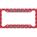Pirate & Dots License Plate Frame - Style A (Personalized)