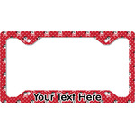 Pirate & Dots License Plate Frame - Style C (Personalized)