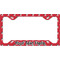 Pirate & Dots License Plate Frame - Style C
