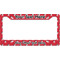 Pirate & Dots License Plate Frame Wide