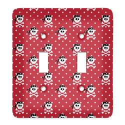 Pirate & Dots Light Switch Cover (2 Toggle Plate)