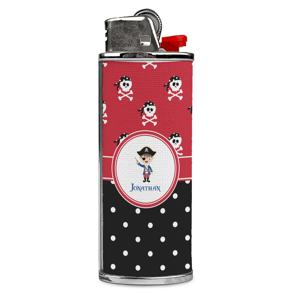 Custom Pirate & Dots Case for BIC Lighters (Personalized)