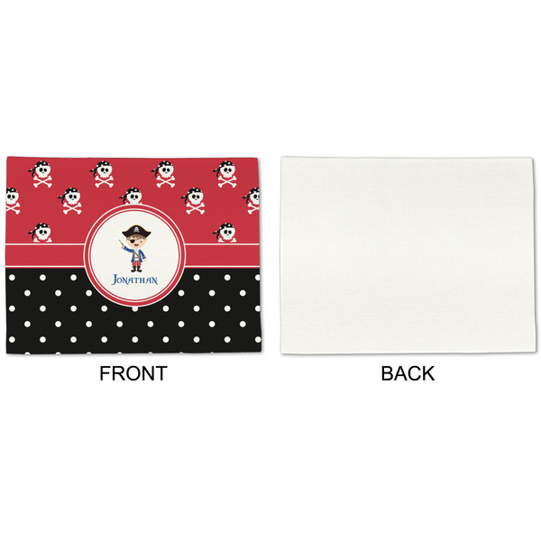 Pirate & Dots Linen Placemat - APPROVAL Single (single sided)