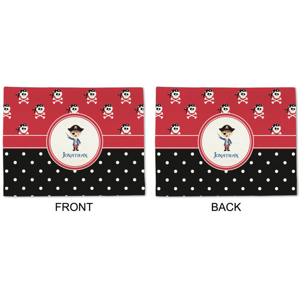 Pirate & Dots Linen Placemat - APPROVAL (double sided)