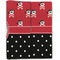 Pirate & Dots Linen Placemat - Folded Half (double sided)