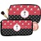 Pirate & Dots Makeup / Cosmetic Bags (Select Size)