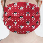 Pirate & Dots Face Mask Cover