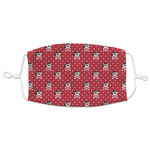 Pirate & Dots Adult Cloth Face Mask - XLarge