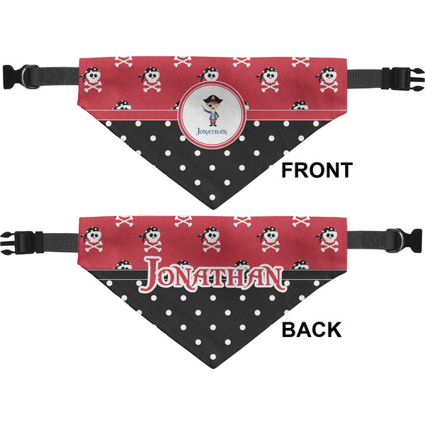 Pirate & Dots Medium Dog Bandana Approval