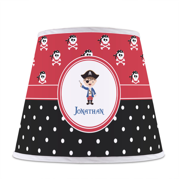 Pirate & Dots Poly Film Empire Lampshade - Front View