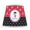 Pirate & Dots Poly Film Empire Lampshade - Front View