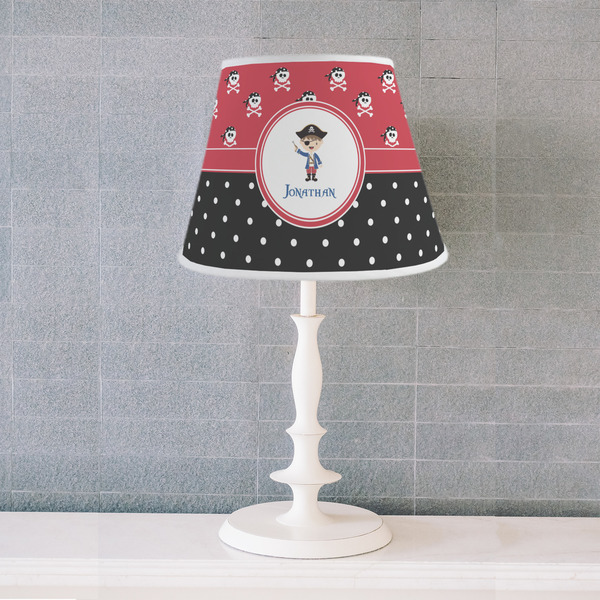 Pirate & Dots Poly Film Empire Lampshade - Lifestyle