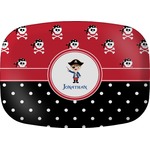 Pirate & Dots Melamine Platter (Personalized)