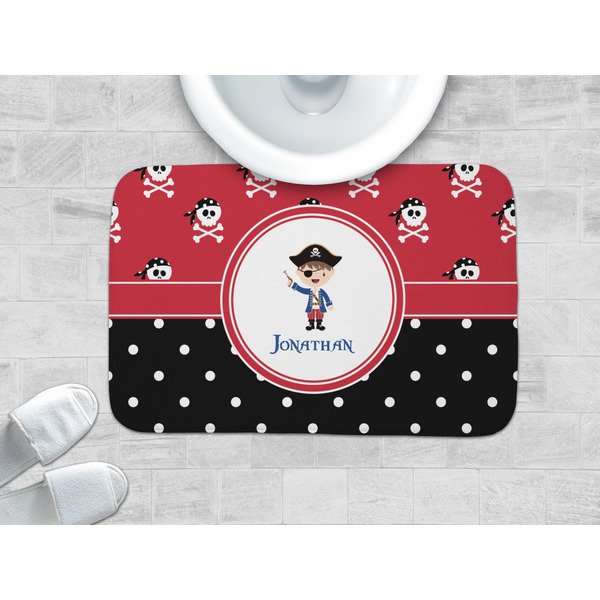 Pirate & Dots Memory Foam Bath Mat - LIFESTYLE 34x21