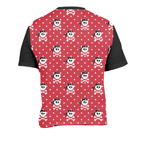 Pirate & Dots Men's Crew Neck T Shirt Medium - Back