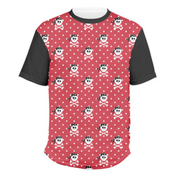 Pirate & Dots Men's Crew T-Shirt - Large (Personalized)