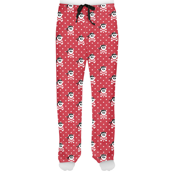 Pirate & Dots Men's Pjs Front - on model