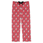Pirate & Dots Mens Pajama Pants - L