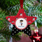 Pirate & Dots Metal Star Ornament - Lifestyle