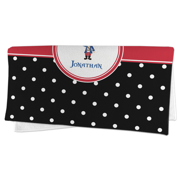 Pirate & Dots Microfiber Dish Rag - FOLDED (half)
