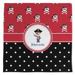 Pirate & Dots Microfiber Dish Towel (Personalized)