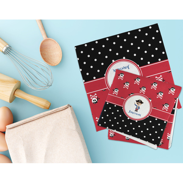 Pirate & Dots Microfiber Dish Rag - LIFESTYLE