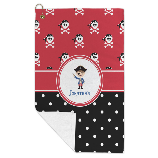 Pirate & Dots Microfiber Golf Towels - FOLD
