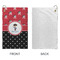Pirate & Dots Microfiber Golf Towels - Small - APPROVAL