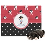 Pirate & Dots Dog Blanket (Personalized)