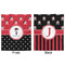 Pirate & Dots Minky Blanket - 50"x60" - Double Sided - Front & Back