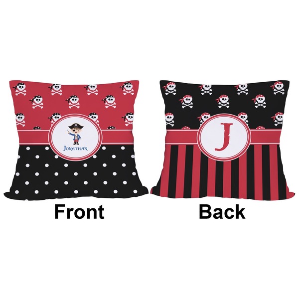 Pirate & Dots Outdoor Pillow - 20x20