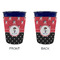 Pirate & Dots Party Cup Sleeves - without bottom - Approval