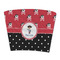 Pirate & Dots Party Cup Sleeves - without bottom - FRONT (flat)