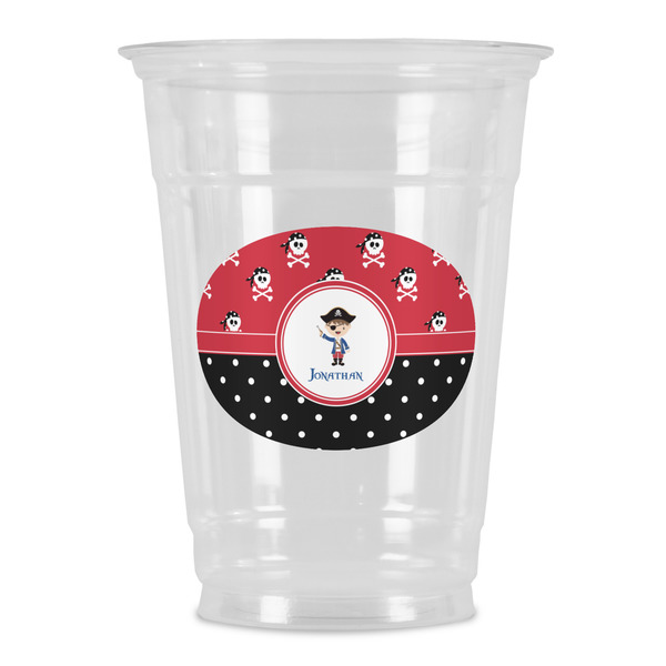 Custom Pirate & Dots Party Cups - 16oz (Personalized)