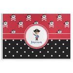 Pirate & Dots Disposable Paper Placemats (Personalized)