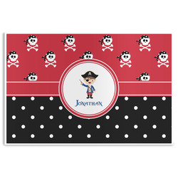 Pirate & Dots Disposable Paper Placemats (Personalized)
