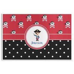 Pirate & Dots Disposable Paper Placemats (Personalized)