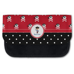 Pirate & Dots Canvas Pencil Case w/ Name or Text