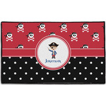 Pirate & Dots Door Mat - 60"x36" (Personalized)