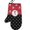 Pirate & Dots Personalized Oven Mitt - Left