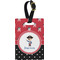 Pirate & Dots Personalized Rectangular Luggage Tag