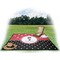 Pirate & Dots Picnic Blanket - with Basket Hat and Book - in Use
